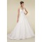 A-line V-neck Lace Bridal Wedding Dresses WD010345