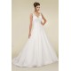 A-line V-neck Lace Bridal Wedding Dresses WD010345