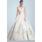 A-line V-neck Lace Bridal Wedding Dresses WD010346