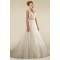 A-line V-neck Beaded Lace Bridal Wedding Dresses WD010348