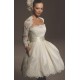 A-line Strapless Short Bridal Wedding Dresses with A Lace Jacket WD010355 A-line Strapless Short Bridal Wedding Dresses with A Lace Jacket WD010355