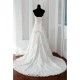 A-line Sweetheart Court Train Lace Bridal Wedding Dresses WD010357