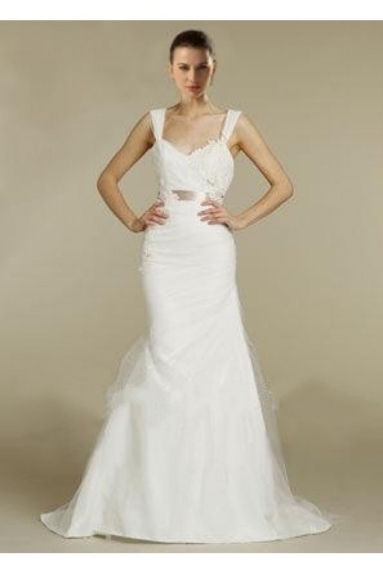 Trumpet/Mermaid Court Train Straps Bridal Wedding Dresses WD010372 Trumpet/Mermaid Court Train Straps Bridal Wedding Dresses WD010372