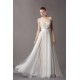 A-line Floor Length Lace and Tulle Bridal Wedding Dresses WD010373