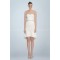 High Low Sweetheart Short Beaded Lace Bridal Wedding Dresses WD010374