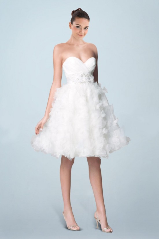 Ball Gown Sweetheart Short Bridal Wedding Dresses WD010375 Ball Gown Sweetheart Short Bridal Wedding Dresses WD010375