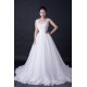 A-line Beaded Appliques Bridal Wedding Dresses WD010383 A-line Beaded Appliques Bridal Wedding Dresses WD010383