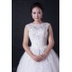Ball Gown Beaded Appliques Floor Length Bridal Wedding Dresses WD010390