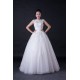 Ball Gown Beaded Appliques Floor Length Bridal Wedding Dresses WD010390