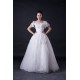 Ball Gown Off the Shoulder Beaded Lace Bridal Wedding Dresses WD010394