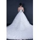 A-line Sweetheart Beaded Cathedral Train Bridal Wedding Dresses WD010399