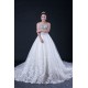 A-line Sweetheart Beaded Cathedral Train Bridal Wedding Dresses WD010399