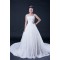 A-line Strapless Beaded Bridal Wedding Dresses WD010405
