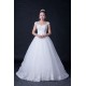 Ball Gown Off the Shoulder Beaded Lace Bridal Wedding Dresses WD010408