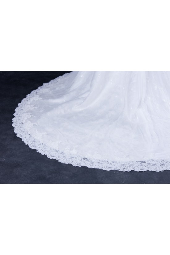A-line Beaded Lace Bridal Wedding Dresses WD010409 A-line Beaded Lace Bridal Wedding Dresses WD010409
