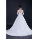 A-line Half Sleeves Beaded Lace Bridal Wedding Dresses WD010413 A-line Half Sleeves Beaded Lace Bridal Wedding Dresses WD010413