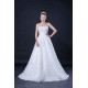 A-line Sweetheart Beaded Lace Bridal Wedding Dresses WD010415