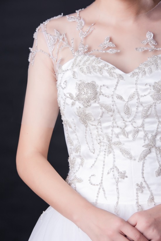 Ball Gown Beaded Bridal Wedding Dresses WD010417 Ball Gown Beaded Bridal Wedding Dresses WD010417