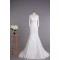 Trumpet/Mermaid Off the Shoulder 3/4 Sleeves Lace Bridal Wedding Dresses WD010418