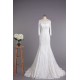 Trumpet/Mermaid Off the Shoulder 3/4 Sleeves Lace Bridal Wedding Dresses WD010418 Trumpet/Mermaid Off the Shoulder 3/4 Sleeves Lace Bridal Wedding Dresses WD010418