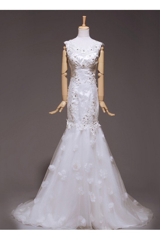 Trumpet/Mermaid Beaded Lace Bridal Gown Wedding Dress WD010431 Trumpet/Mermaid Beaded Lace Bridal Gown Wedding Dress WD010431