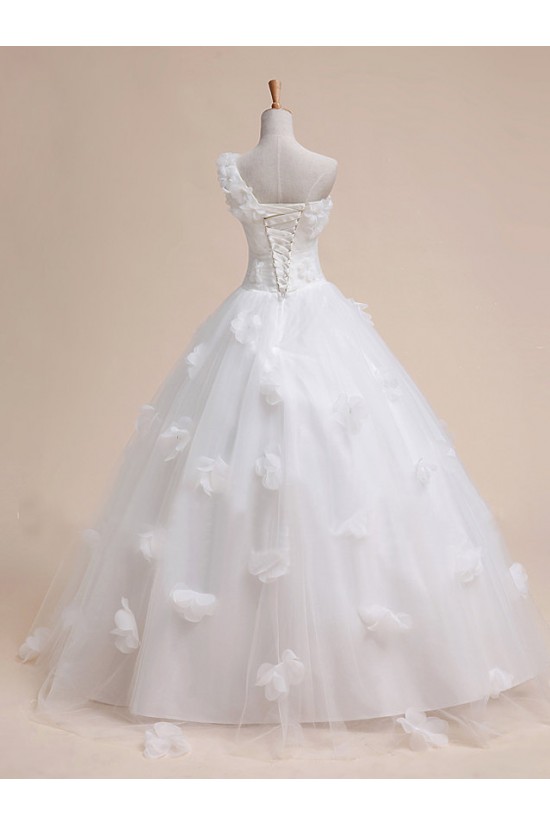 Ball Gown One Shoulder Bridal Gown Wedding Dress WD010438 Ball Gown One Shoulder Bridal Gown Wedding Dress WD010438