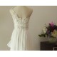 High Low One Shoulder Beaded Lace Chiffon Bridal Gown Wedding Dress WD010451 High Low One Shoulder Beaded Lace Chiffon Bridal Gown Wedding Dress WD010451