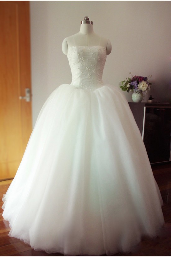 Ball Gown Strapless Bridal Gown Wedding Dress WD010454 Ball Gown Strapless Bridal Gown Wedding Dress WD010454