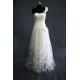 A-line One Shoulder Tulle Bridal Gown Wedding Dress WD010457 A-line One Shoulder Tulle Bridal Gown Wedding Dress WD010457