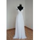 Empire Lace and Chiffon Bridal Gown Maternity Wedding Dress WD010460 Empire Lace and Chiffon Bridal Gown Maternity Wedding Dress WD010460