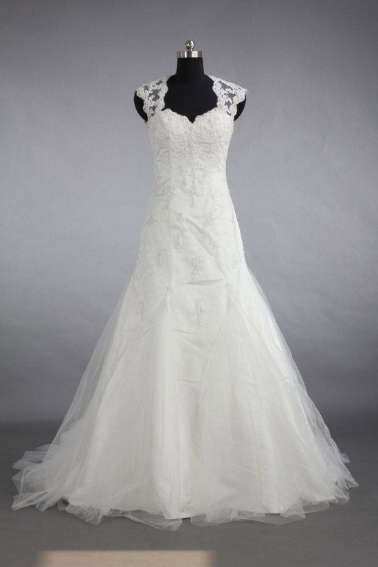 Trumpet/Mermaid Beaded Lace Bridal Gown Wedding Dress WD010468 Trumpet/Mermaid Beaded Lace Bridal Gown Wedding Dress WD010468
