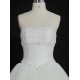 Ball Gown Strapless Beaded Bridal Gown Wedding Dress WD010480