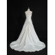 A-line Strapless Beaded Bridal Gown Wedding Dress WD010485