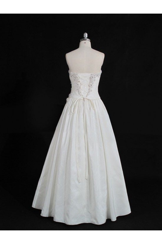 A-line Sweetheart Beaded Lace Bridal Gown Wedding Dress WD010487 A-line Sweetheart Beaded Lace Bridal Gown Wedding Dress WD010487