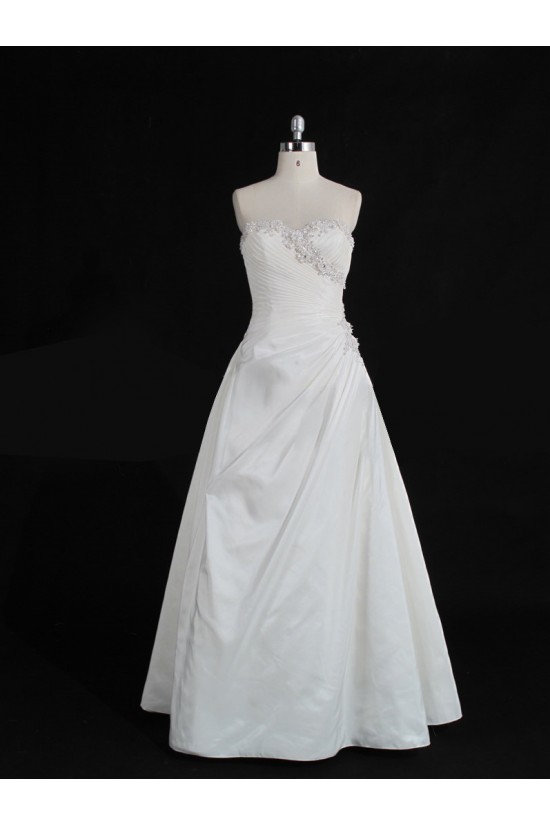 A-line Sweetheart Beaded Lace Bridal Gown Wedding Dress WD010487 A-line Sweetheart Beaded Lace Bridal Gown Wedding Dress WD010487