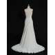 Sheath/Column Beaded Chiffon Bridal Gown Wedding Dress WD010490
