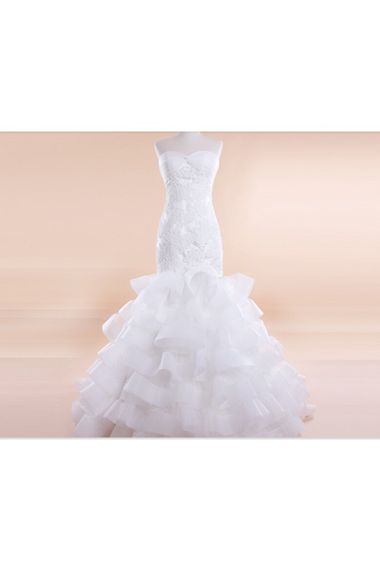 Trumpet/Mermaid Sweetheart Lace Bridal Wedding Dresses WD010502 Trumpet/Mermaid Sweetheart Lace Bridal Wedding Dresses WD010502