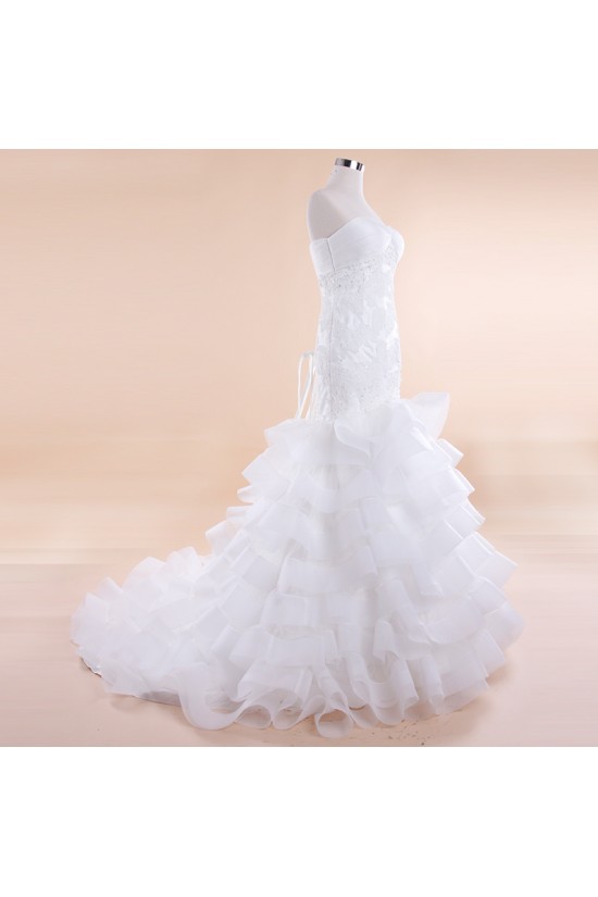 Trumpet/Mermaid Sweetheart Lace Bridal Wedding Dresses WD010502 Trumpet/Mermaid Sweetheart Lace Bridal Wedding Dresses WD010502