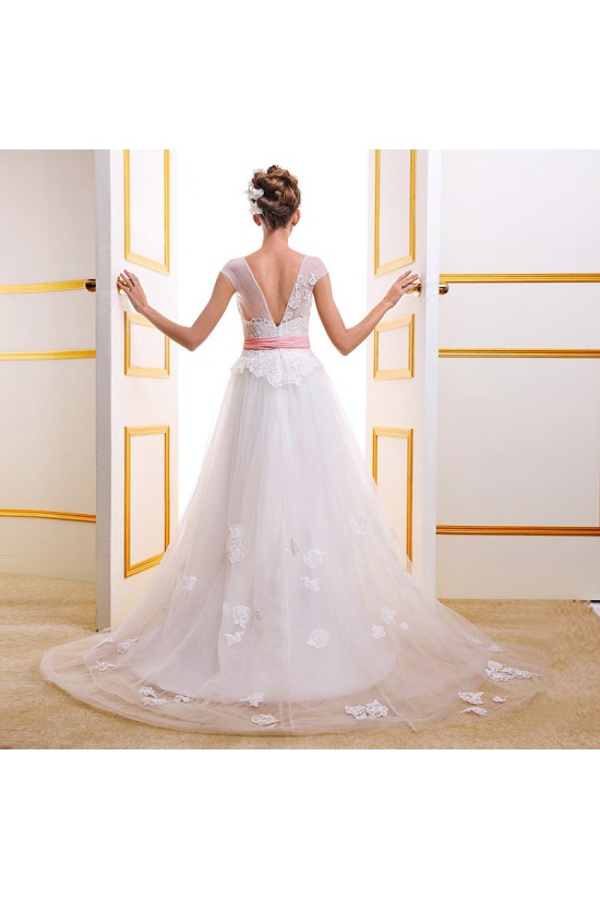A-line Lace Bridal Wedding Dresses WD010511