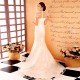 Trumpet/Mermaid Beaded Lace Bridal Wedding Dresses WD010514