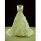 A-line V-neck Lace Bridal Wedding Dresses WD010540