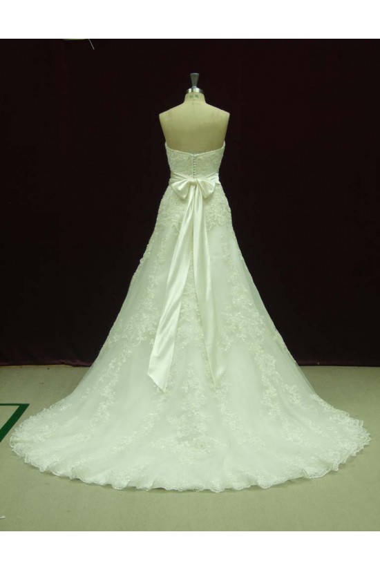 A-line Sweetheart Lace Bridal Wedding Dresses WD010541 A-line Sweetheart Lace Bridal Wedding Dresses WD010541