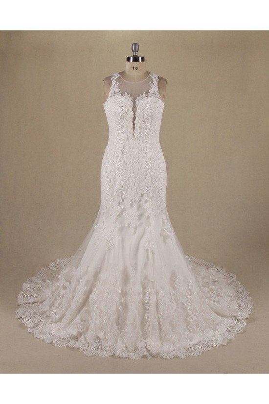 Trumpet/Mermaid Lace Bridal Wedding Dresses WD010552 Trumpet/Mermaid Lace Bridal Wedding Dresses WD010552