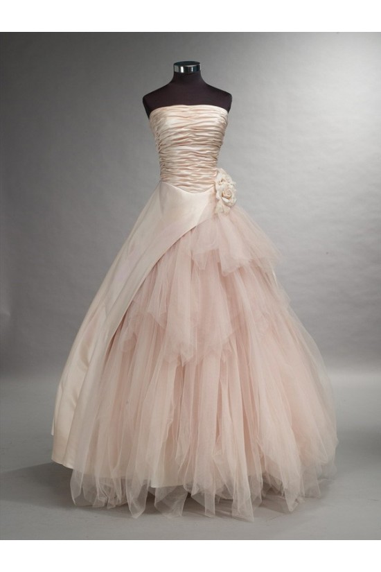 Ball Gown Strapless Bridal Wedding Dresses WD010562