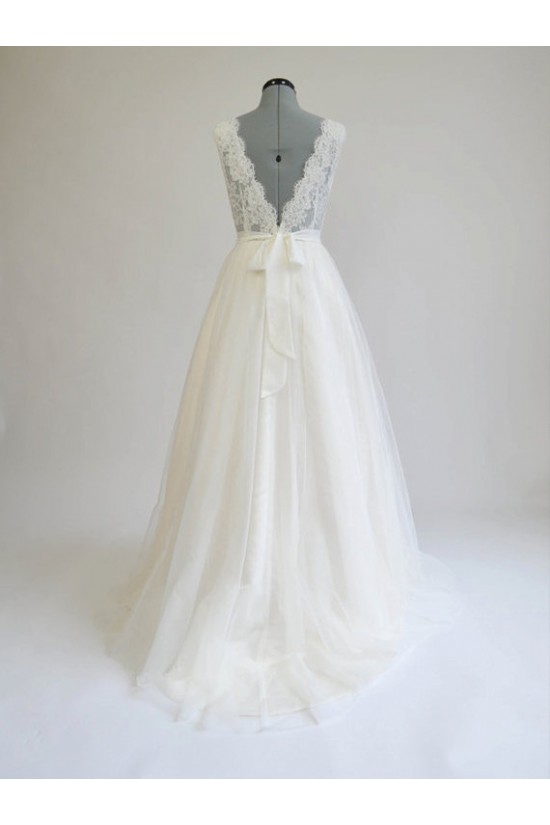 A-line Chiffon and Lace Bridal Wedding Dresses WD010582 A-line Chiffon and Lace Bridal Wedding Dresses WD010582