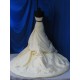 A-line Strapless Beade Bridal Wedding Dresses WD010599