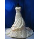 A-line Strapless Beade Bridal Wedding Dresses WD010599