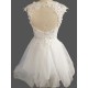 Short/Mini Beaded Lace Bridal Wedding Dresses WD010606 Short/Mini Beaded Lace Bridal Wedding Dresses WD010606