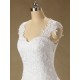 A-line Cap Straps Lace Bridal Wedding Dresses WD010611 A-line Cap Straps Lace Bridal Wedding Dresses WD010611