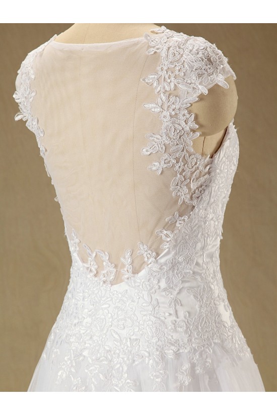 A-line Cap Straps Lace Bridal Wedding Dresses WD010611 A-line Cap Straps Lace Bridal Wedding Dresses WD010611